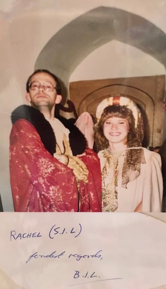 With Dr. Nicholas Baldwin 1988