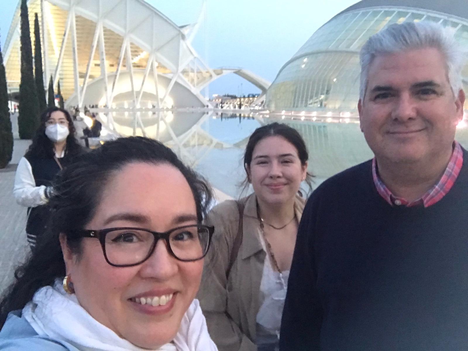 When my family visited and I showed them The City of Arts and Sciences