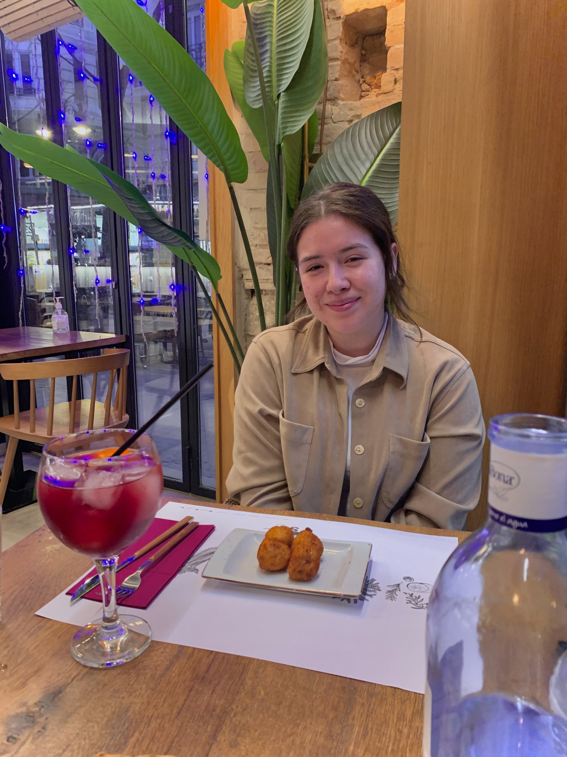 My first restaurant meal in Valencia