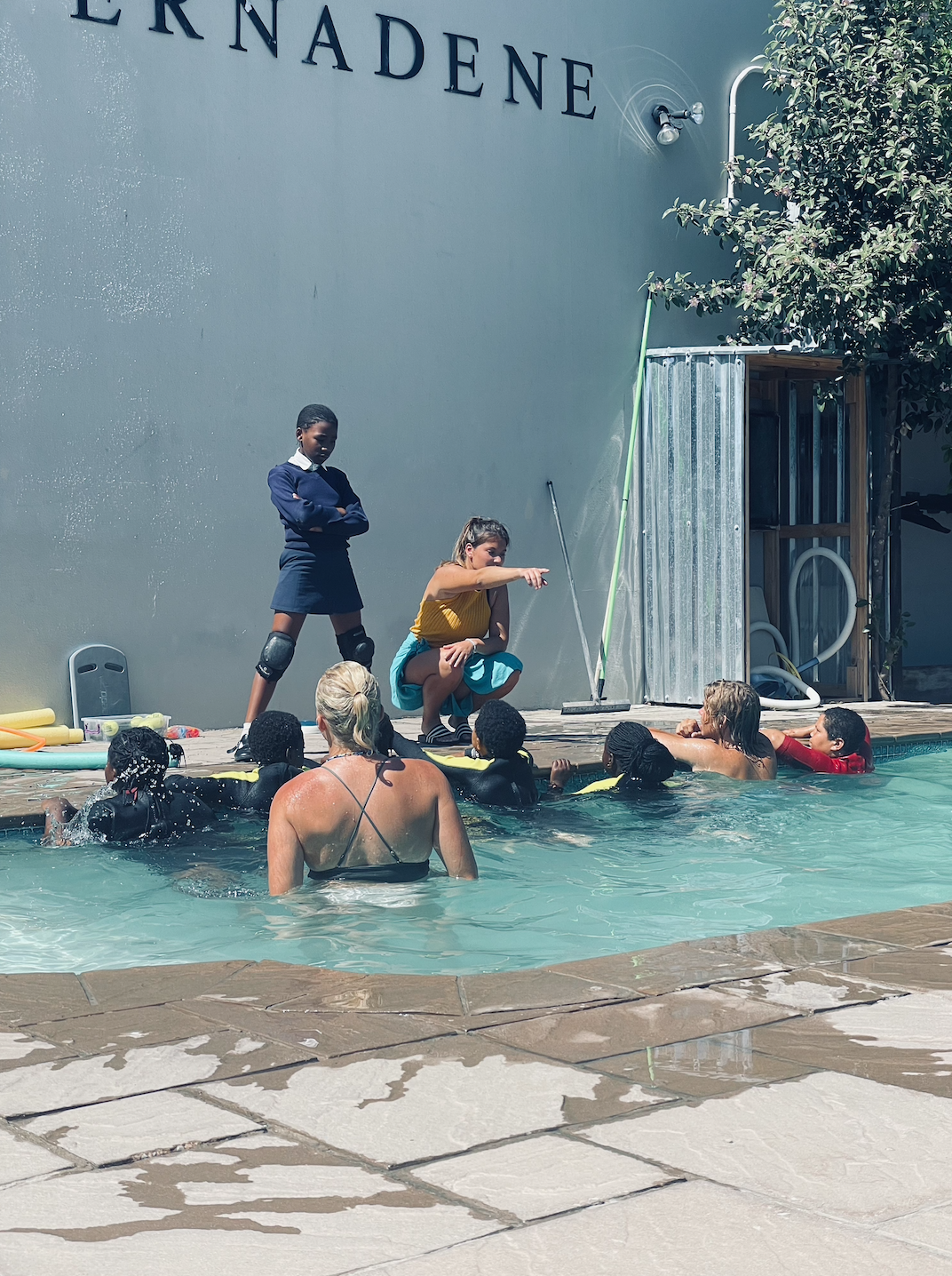 Swimming lesson adventure club