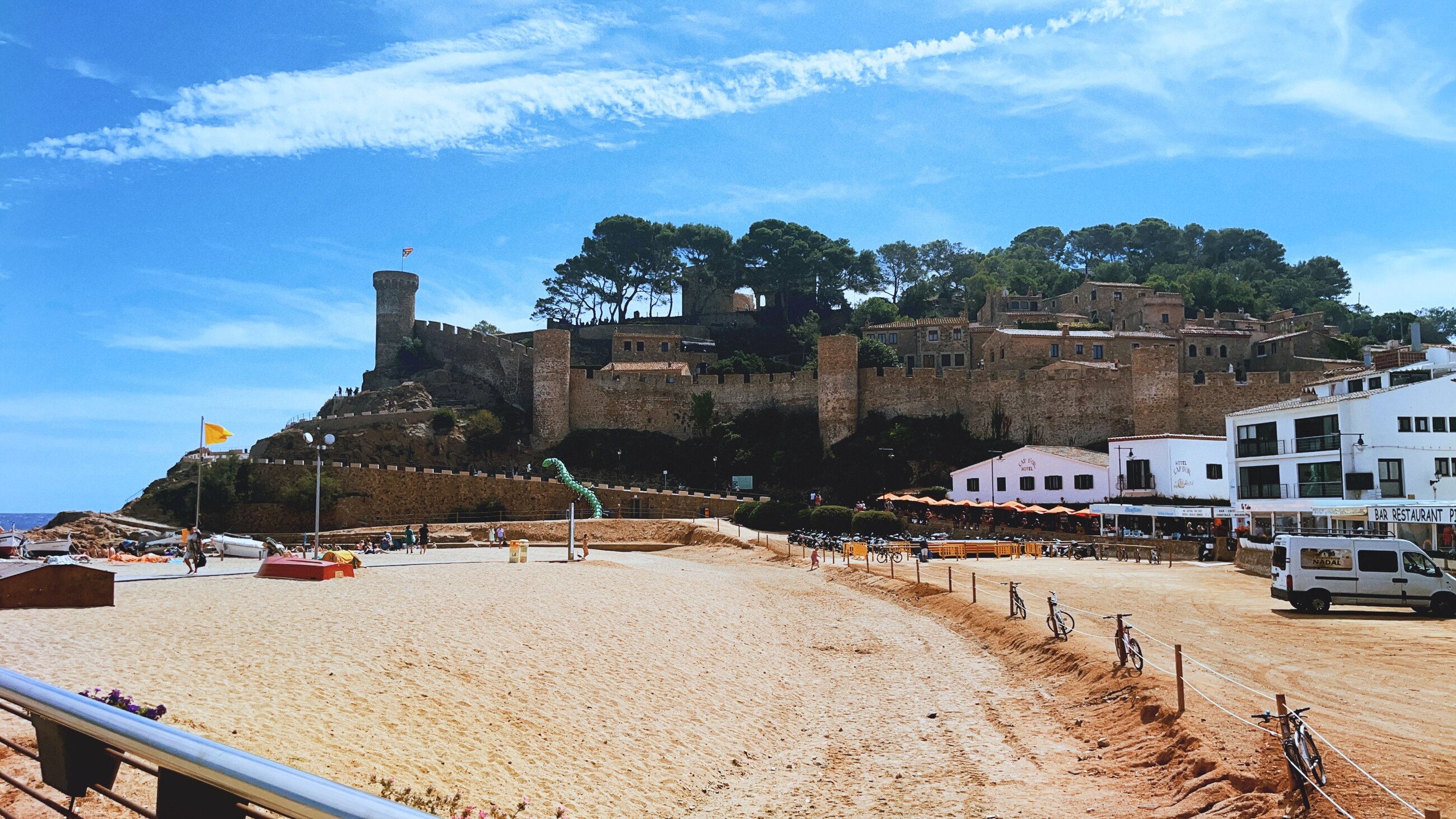 Day trip to Tossa de Mar