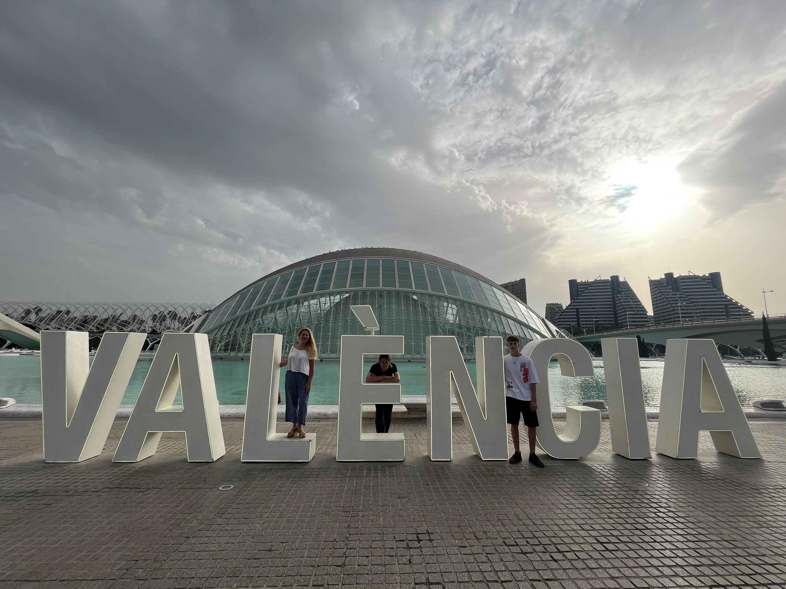 Visiting the Ciudad de las Artes y las Ciencias