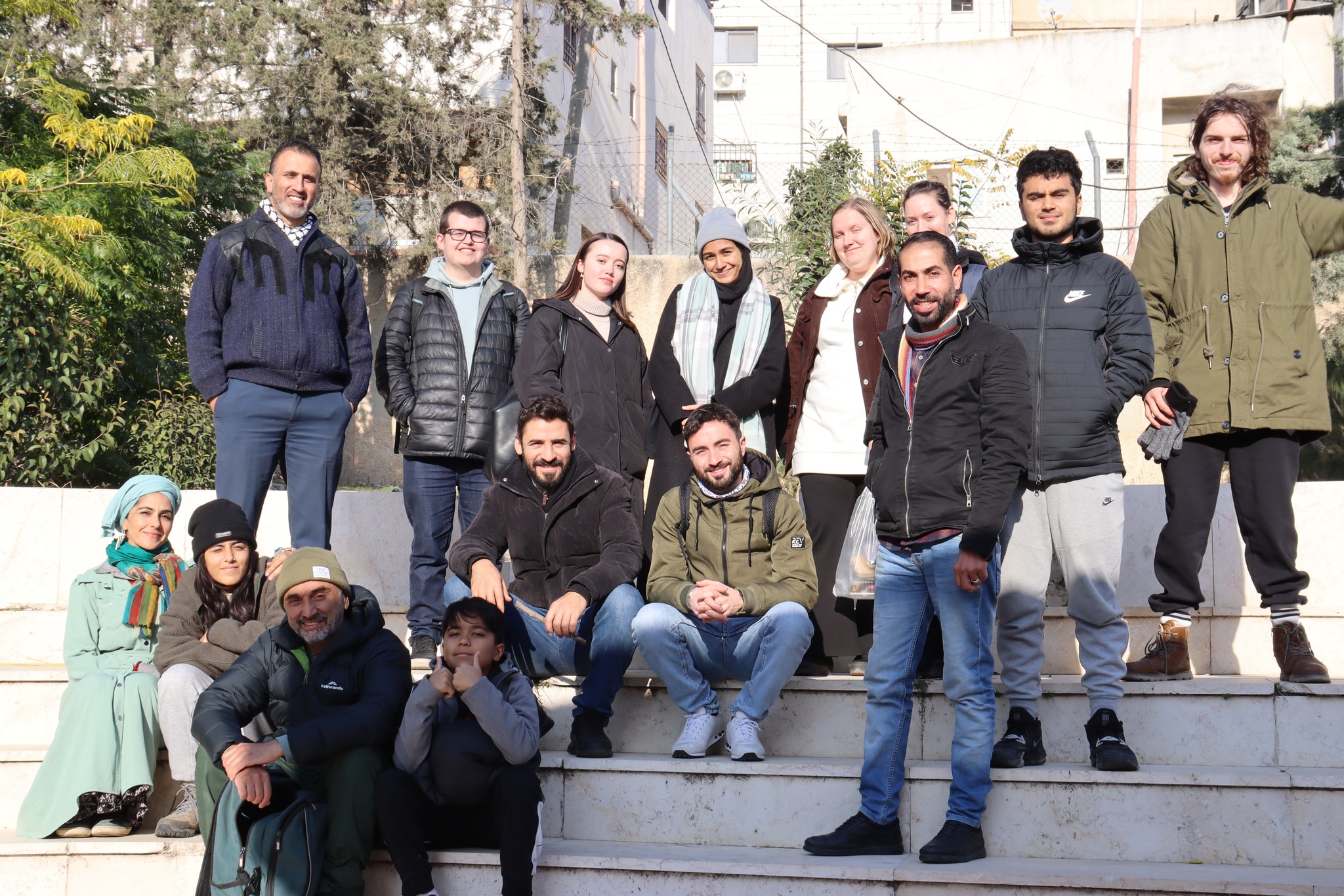 visit to refugee camp