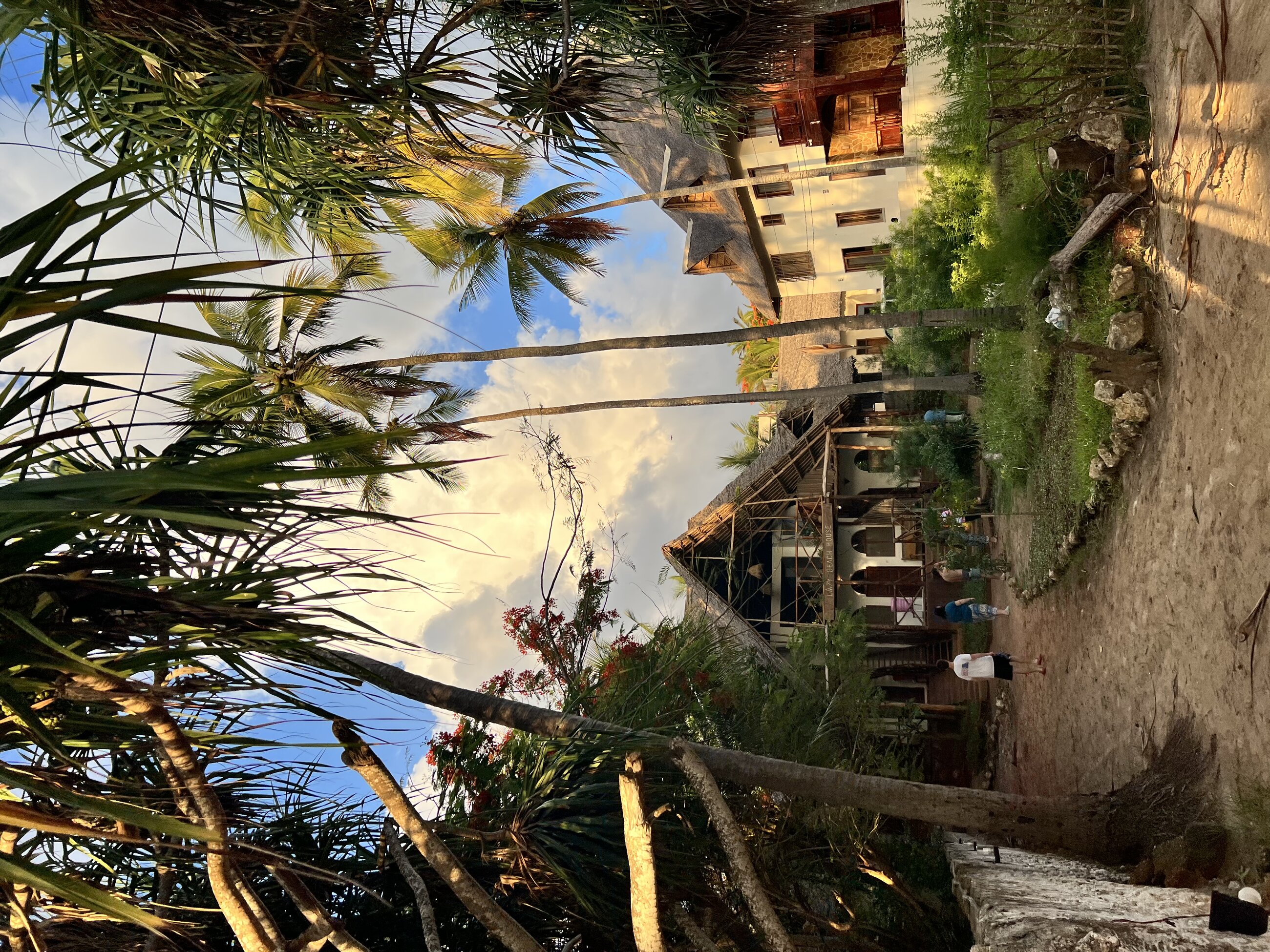 This is a photo of the outside of our beautiful accommodation Lazy Beach House.