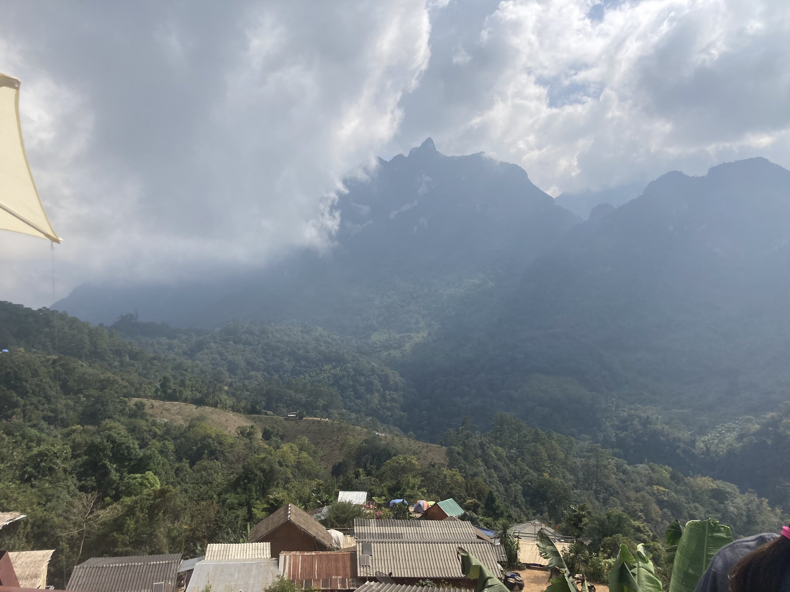 Amazing view at a local cafe