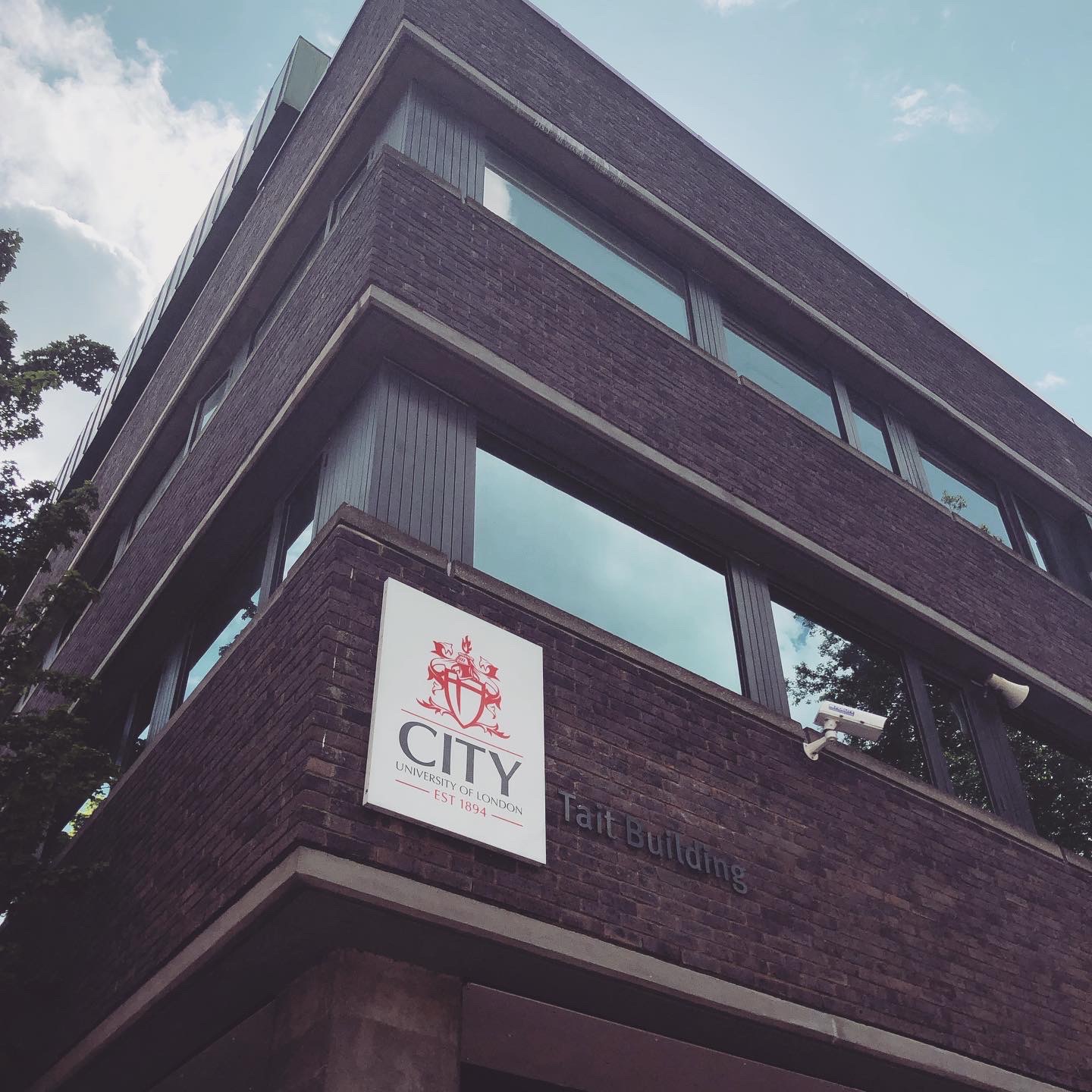 Tait Building at City, University of London Campus - Where I had many of my classes