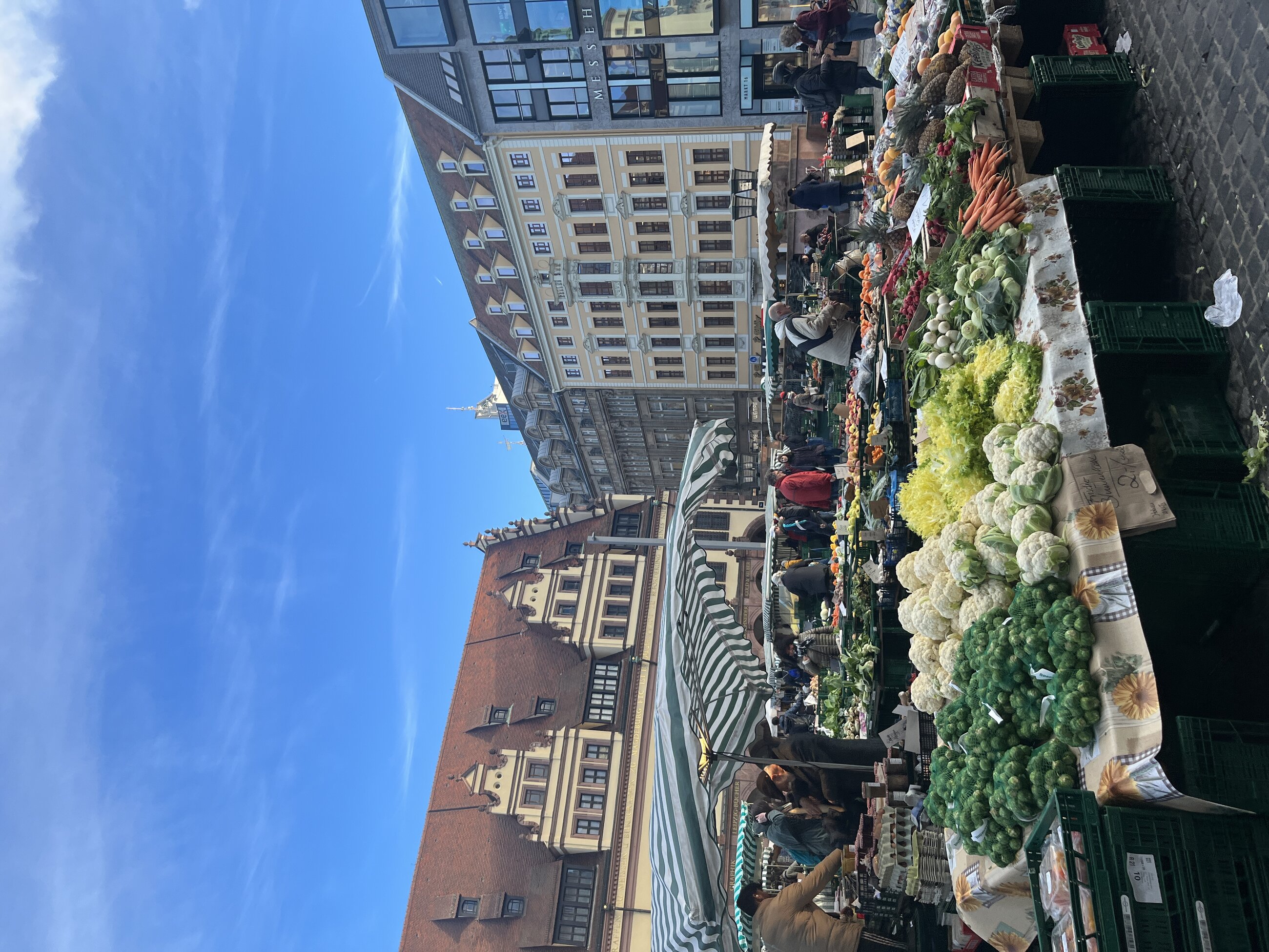 Market in Leipzig