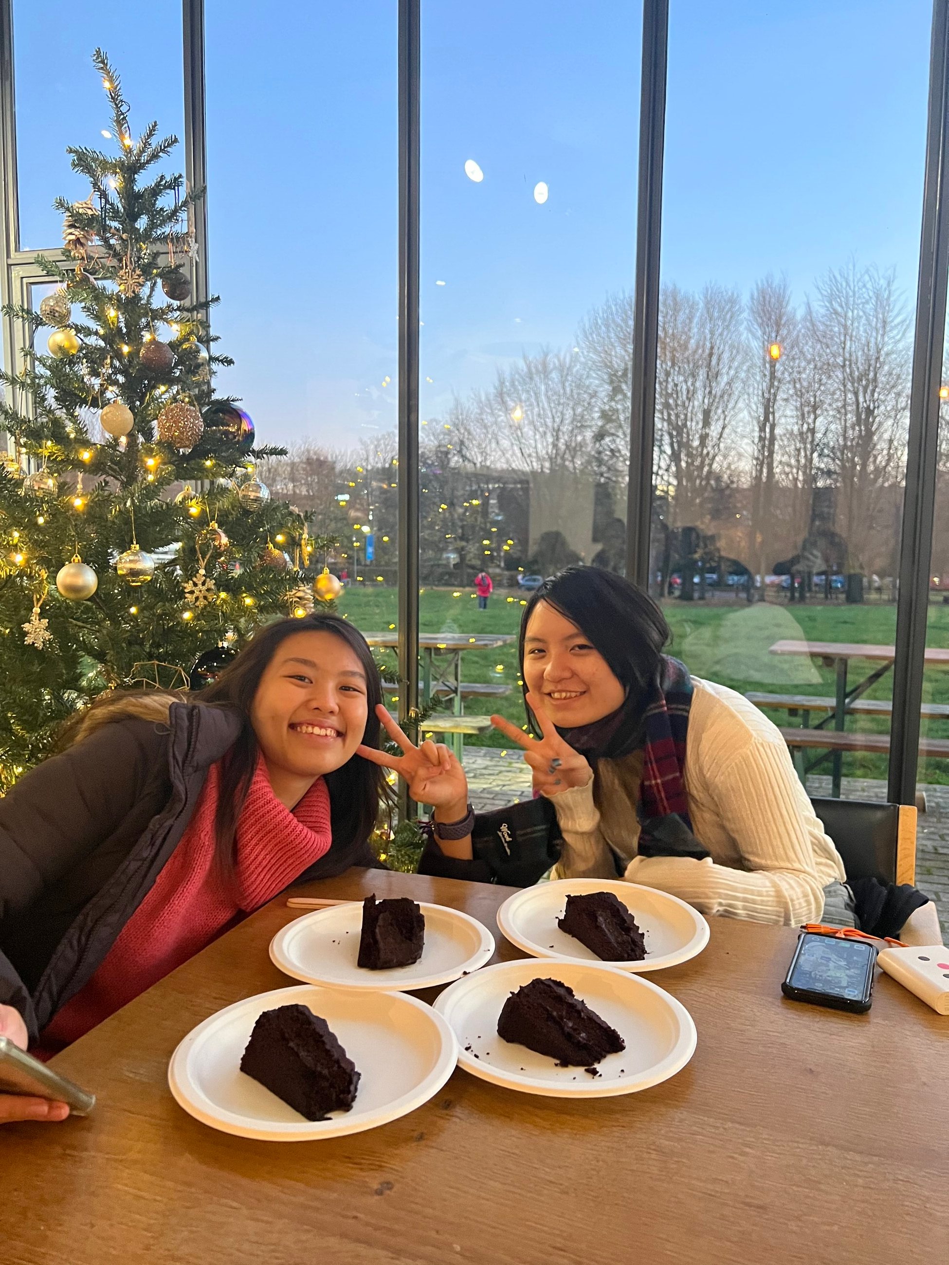 Free cake from the university!