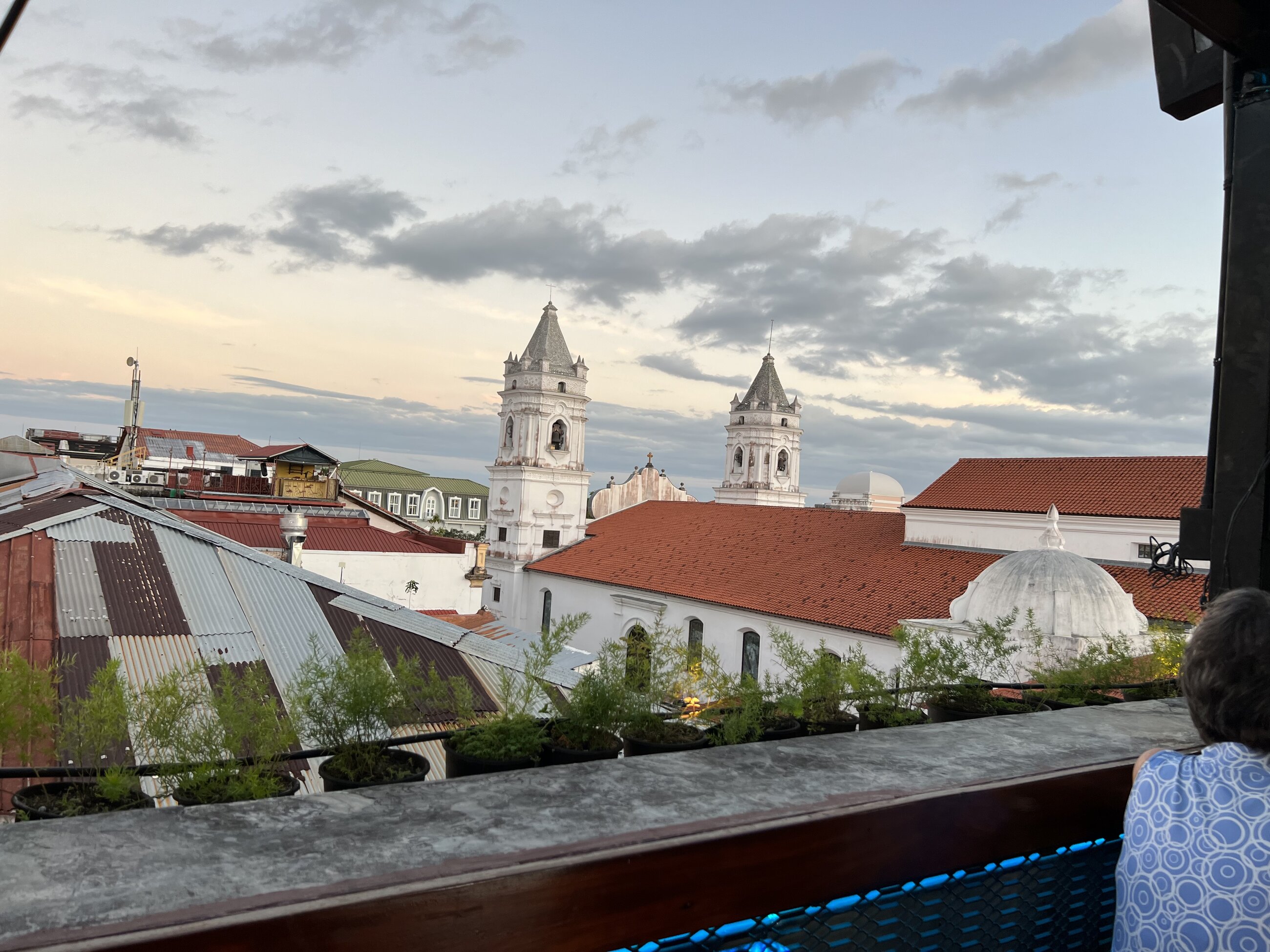 Rooftop view of the old town