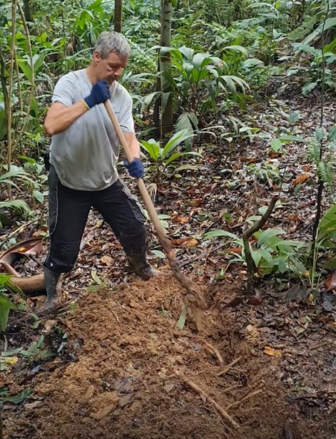 Working in the Rainforest