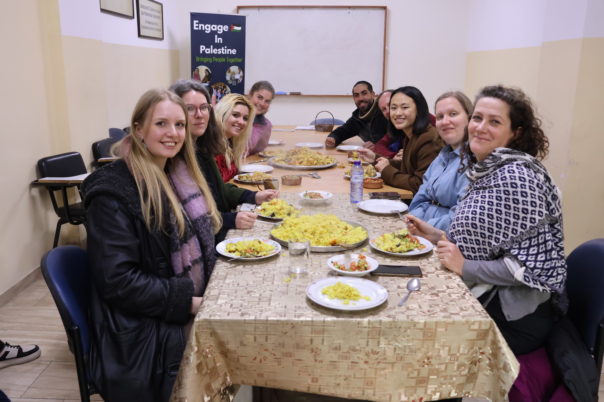 Dinner at an outing