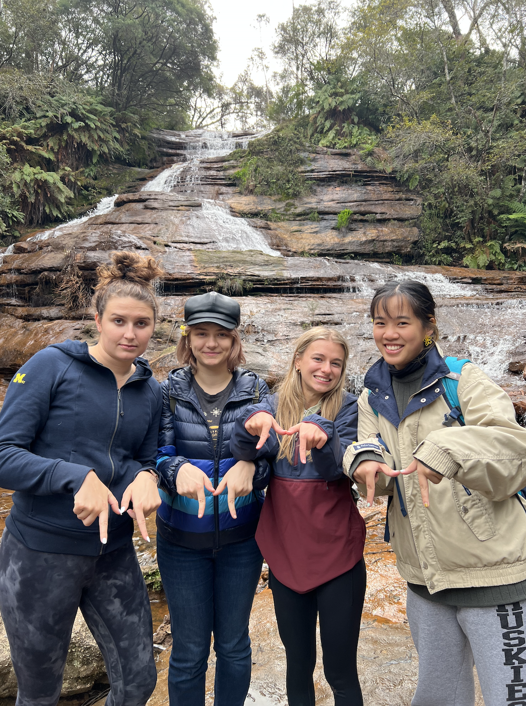 UMich in the (go)Blue Mountains!