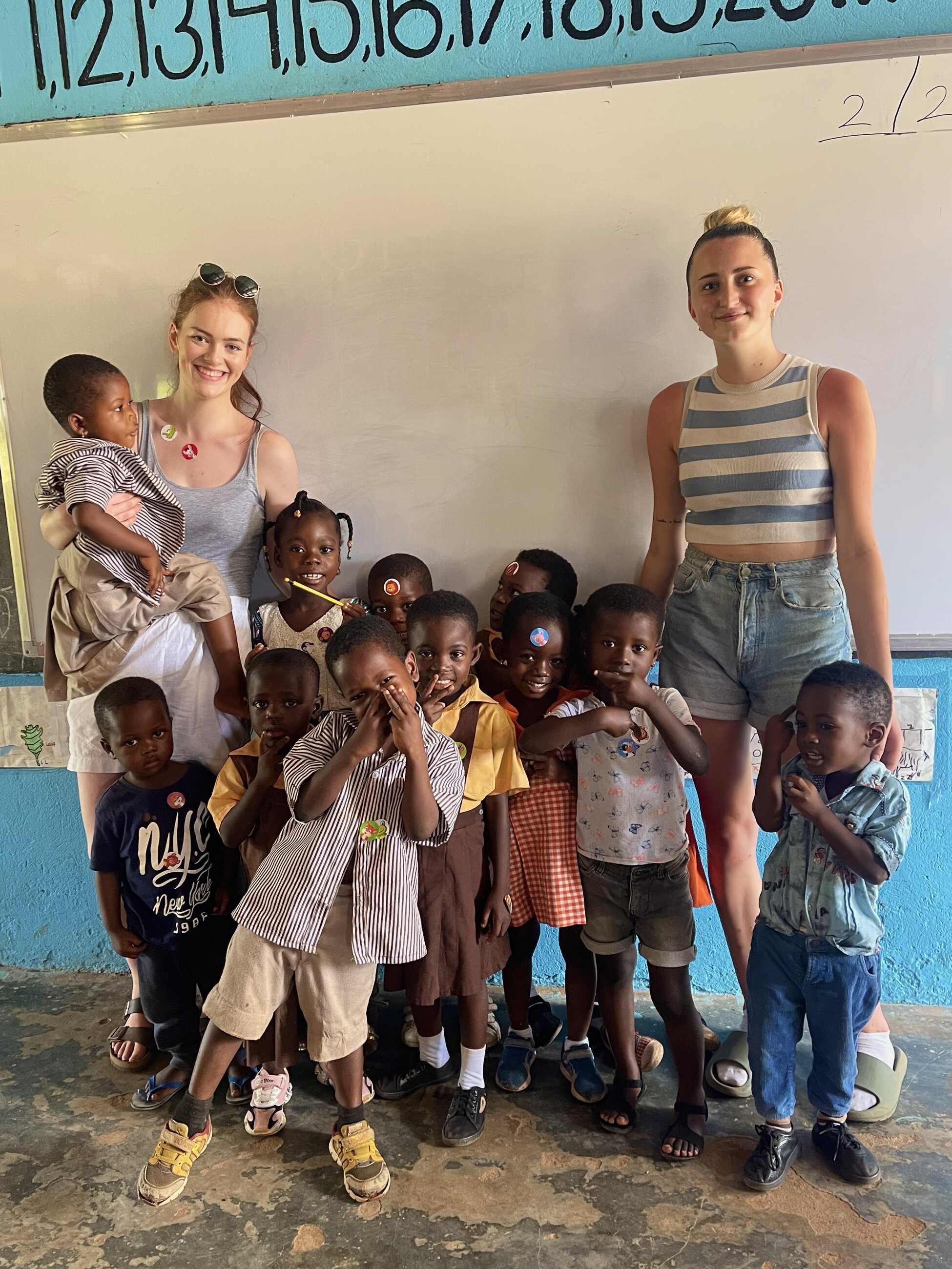 Teaching at the local school