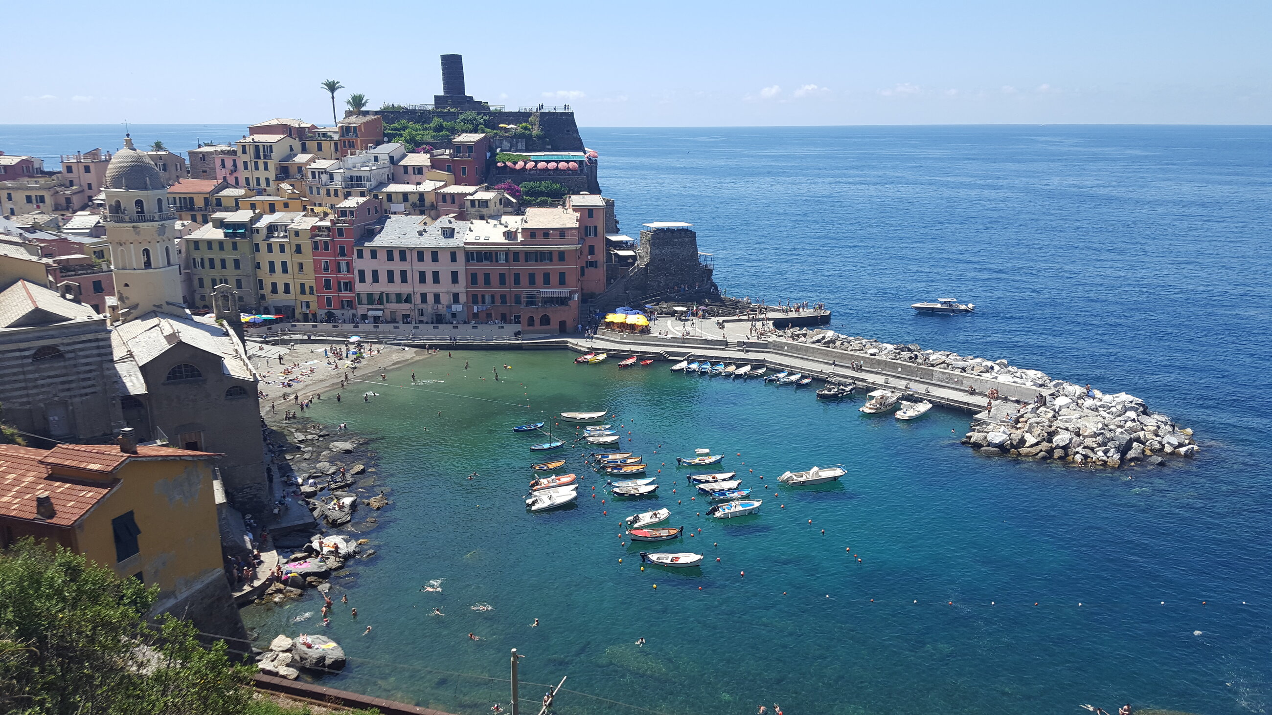 Scene from our hike to Cinque Terre