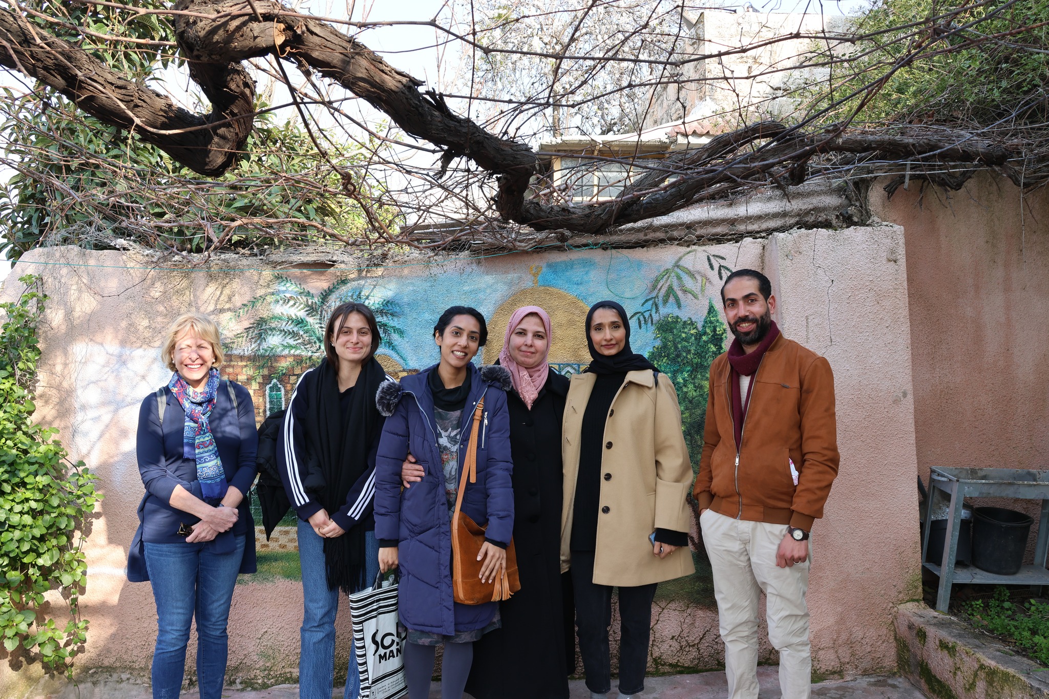 Meeting Nisreen at Shahada Street