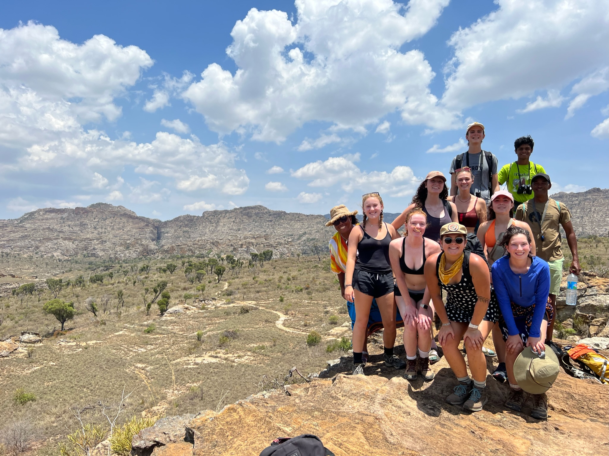 Group excursion near Parc National Montagne d'Ambre