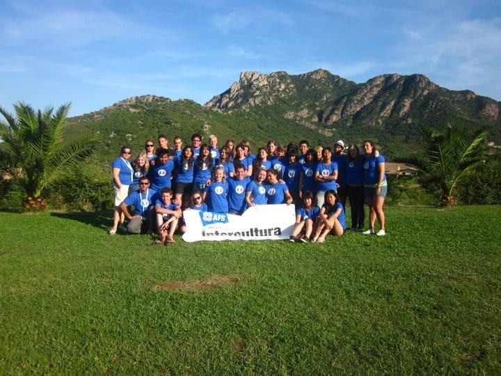 End of year Intercultura camp with Sardinia's AFS students