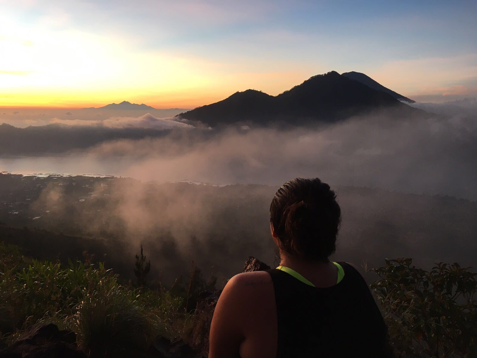 Sunrise at Mount Batur
