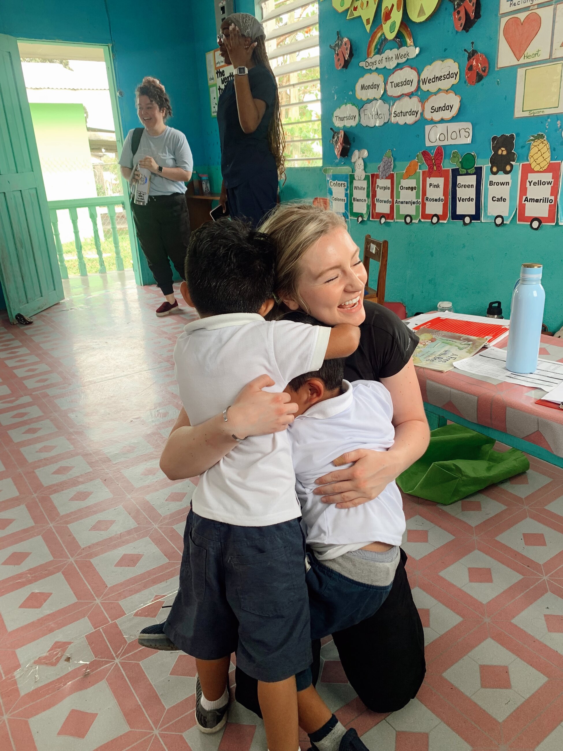 This picture was taken at one of the preschools we did screenings at. Worth a thousand words🤍!