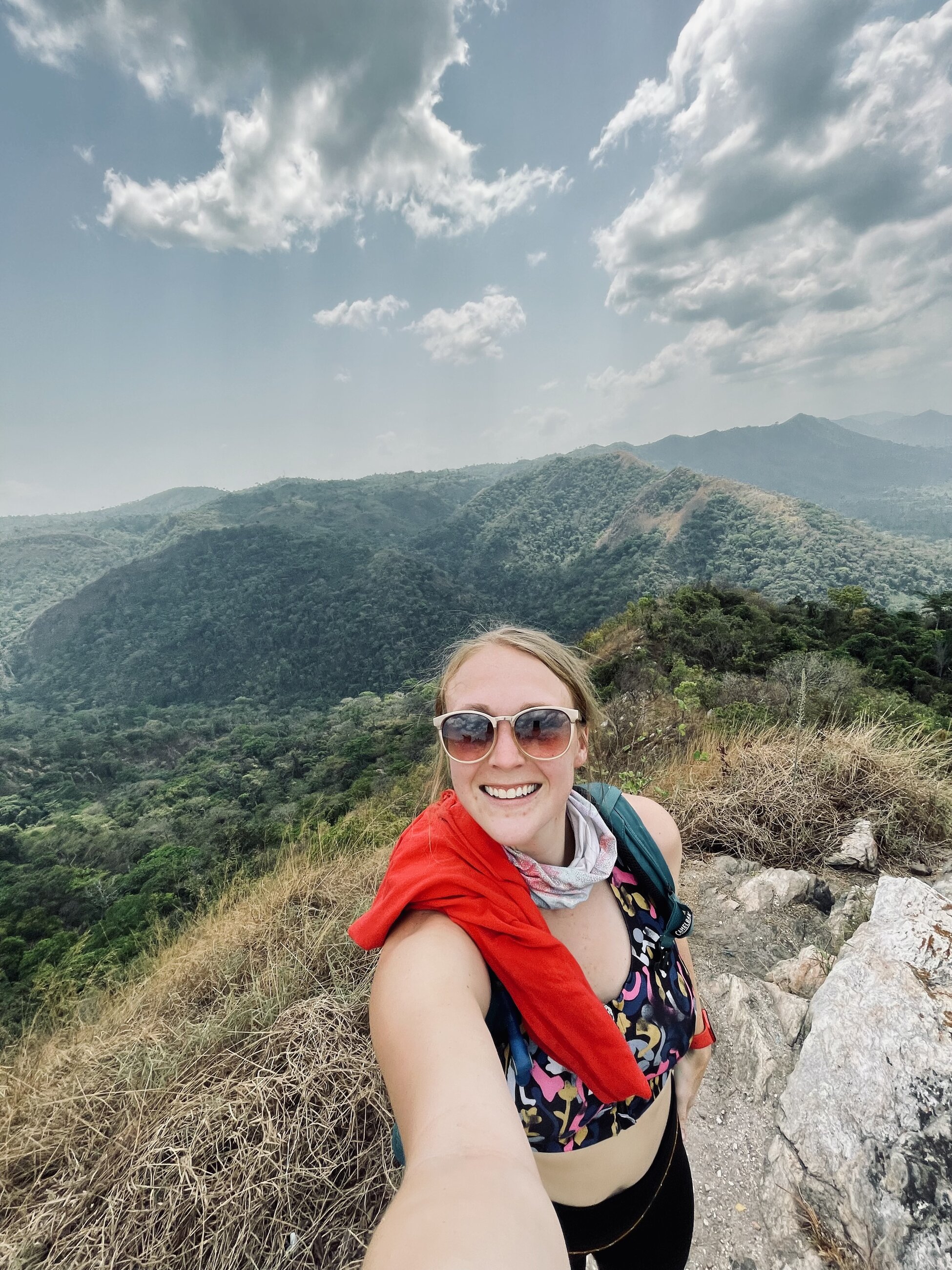 Top of Mount Afadja in Volta