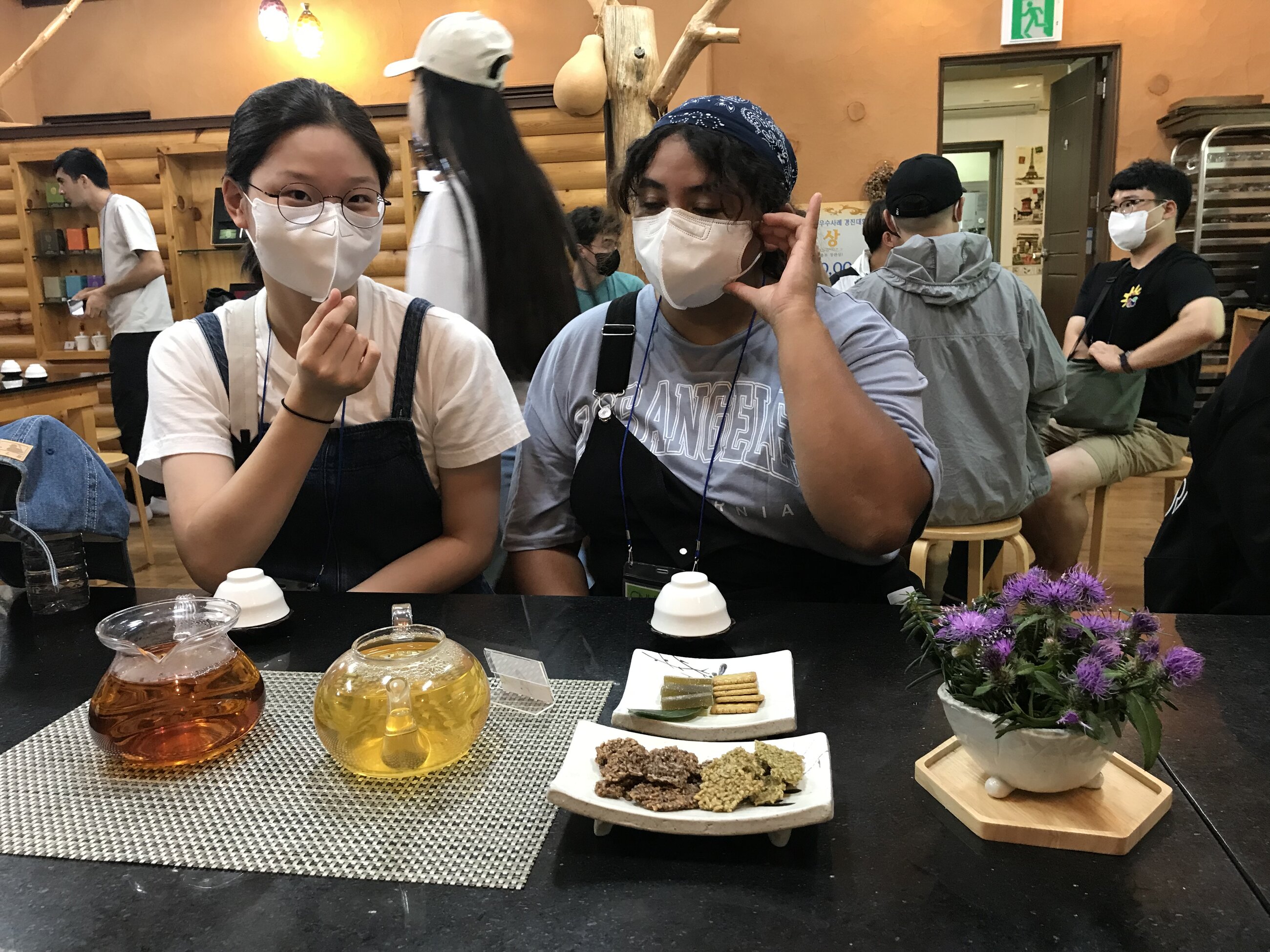 Our field trip to the tea gardens!