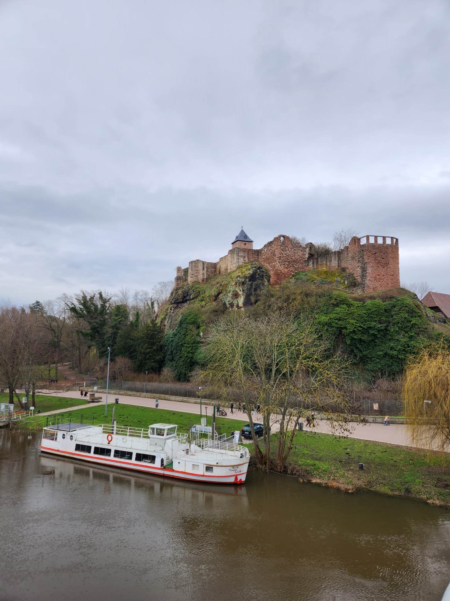 Giebichenstein castle in Halle