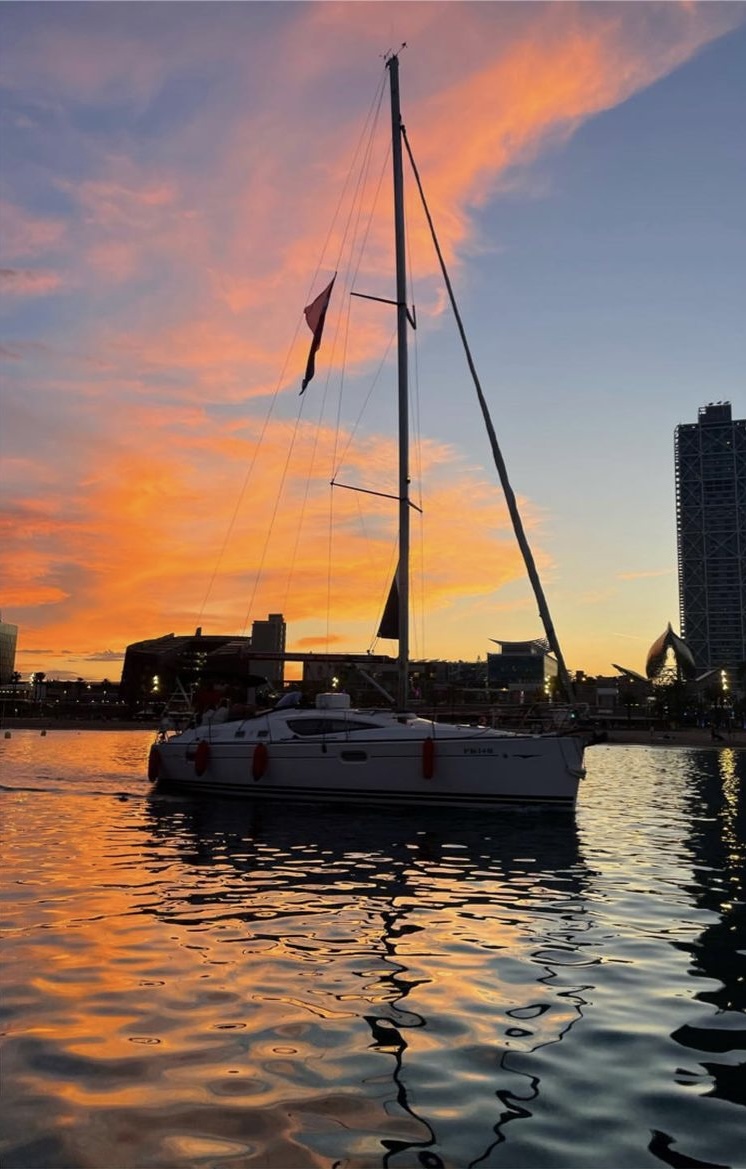 Sunset on the pier