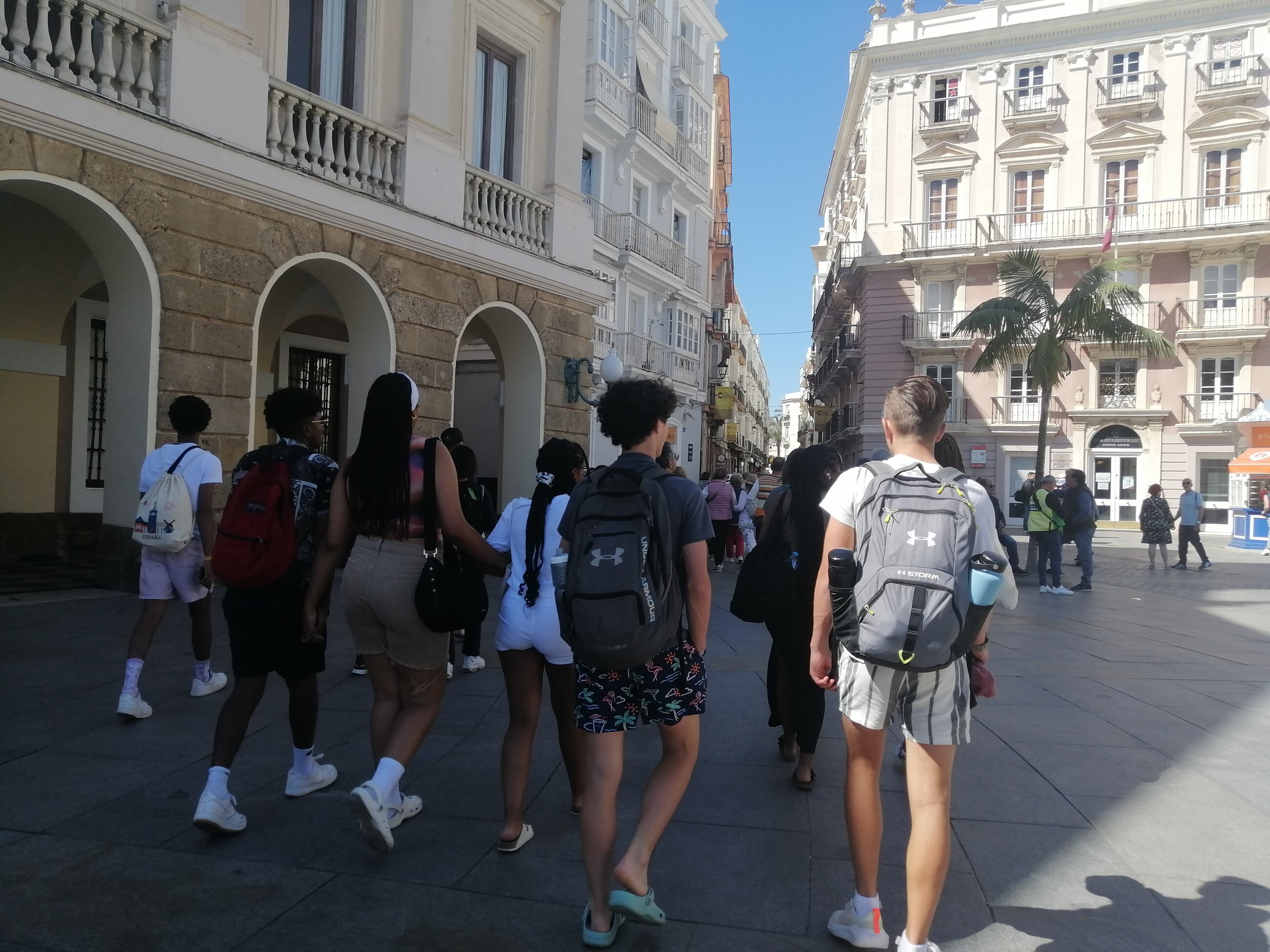 Walking in Cadiz