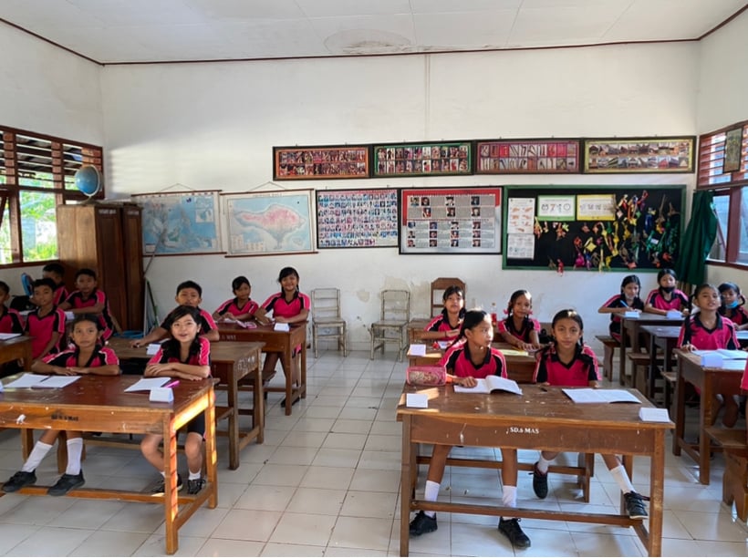 My little class in Bali