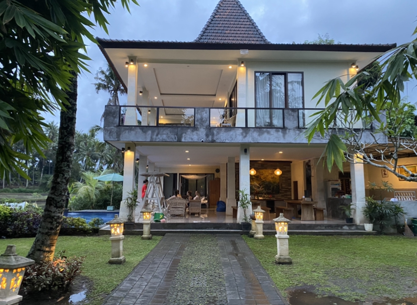 Our villa accommodation!