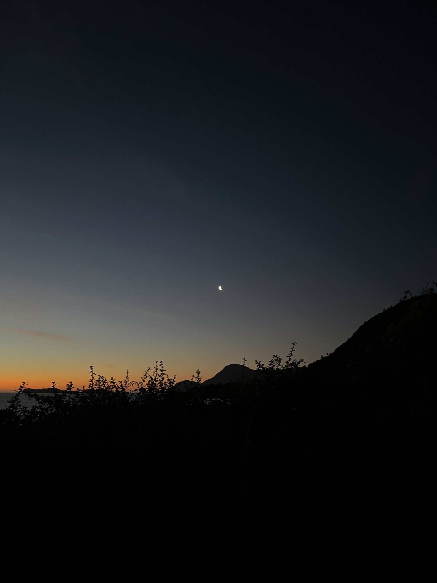 Reserva Anihue sunset