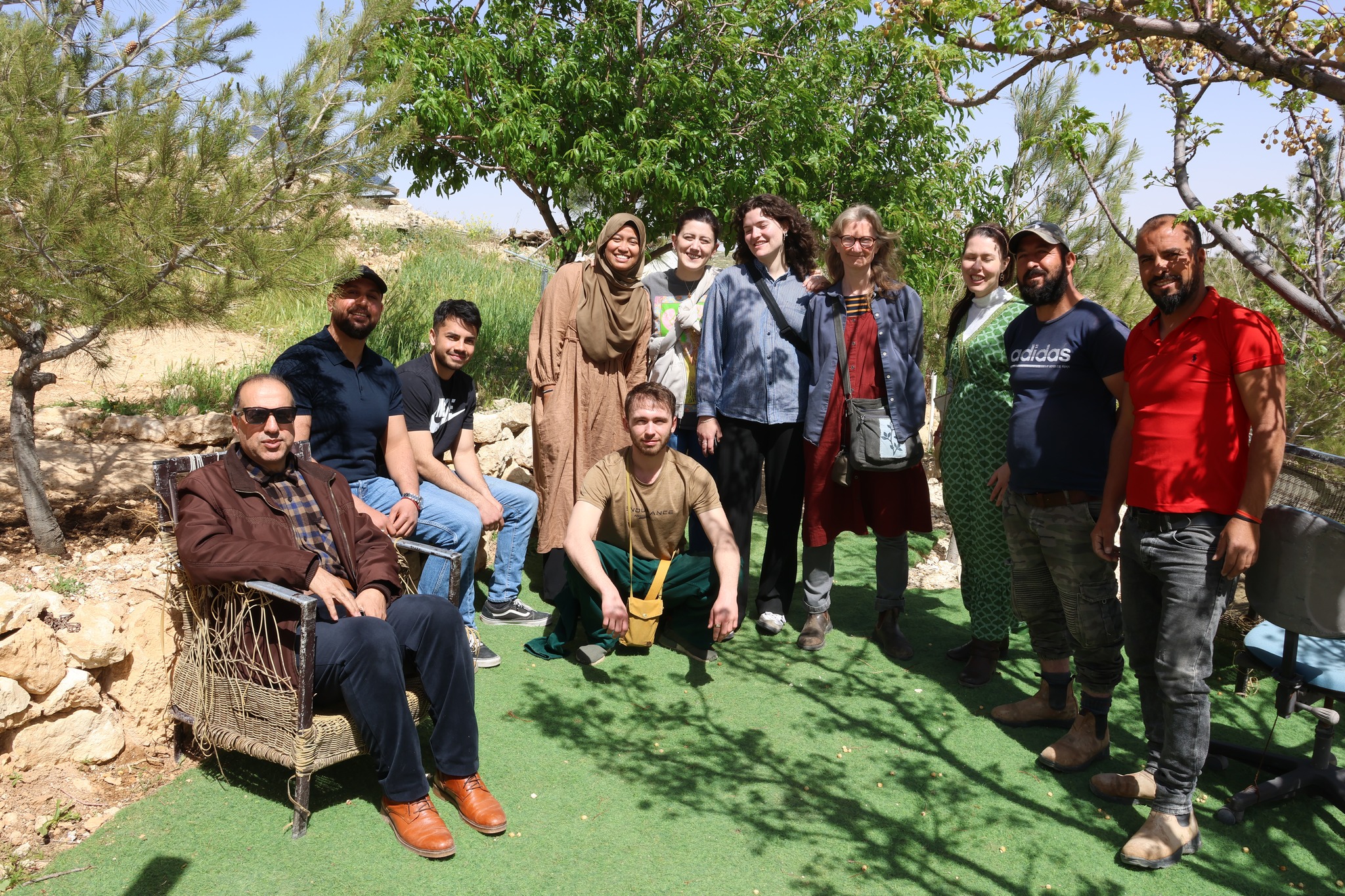 Other Volunteers and Students at the Excellence Center