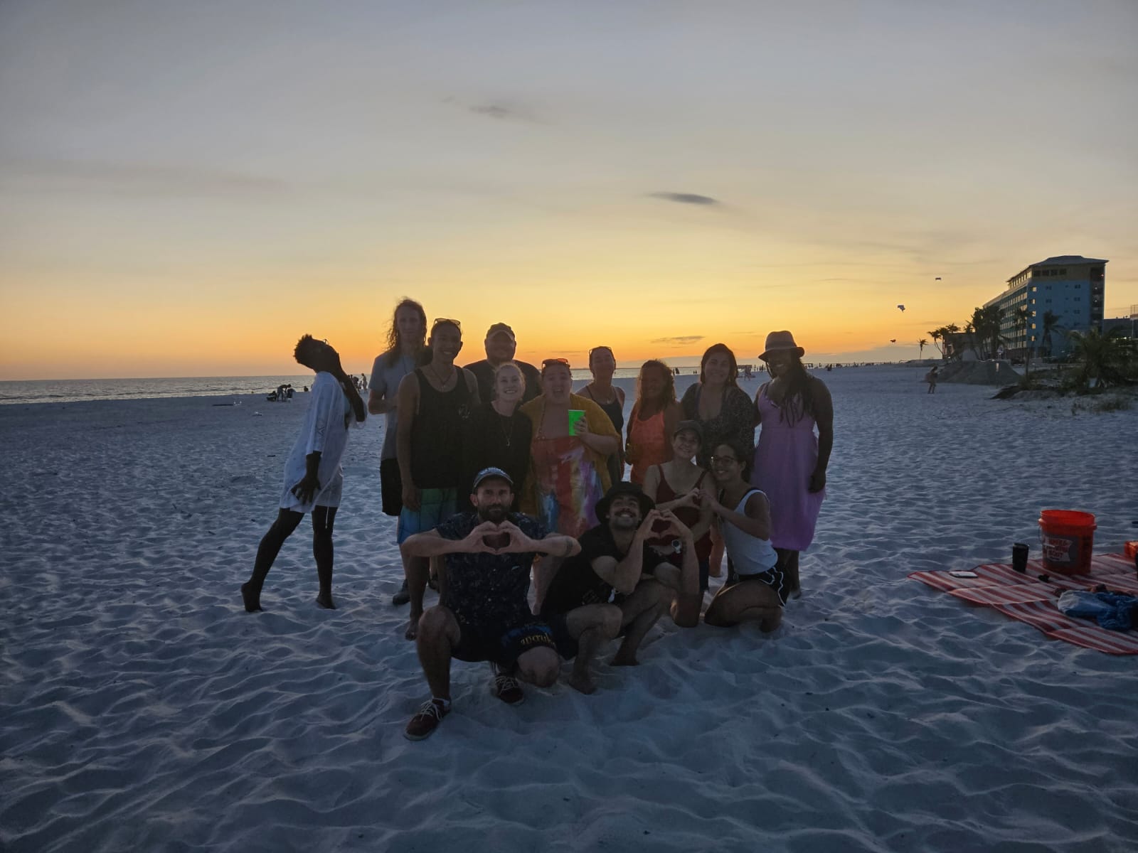 Beach dinner!