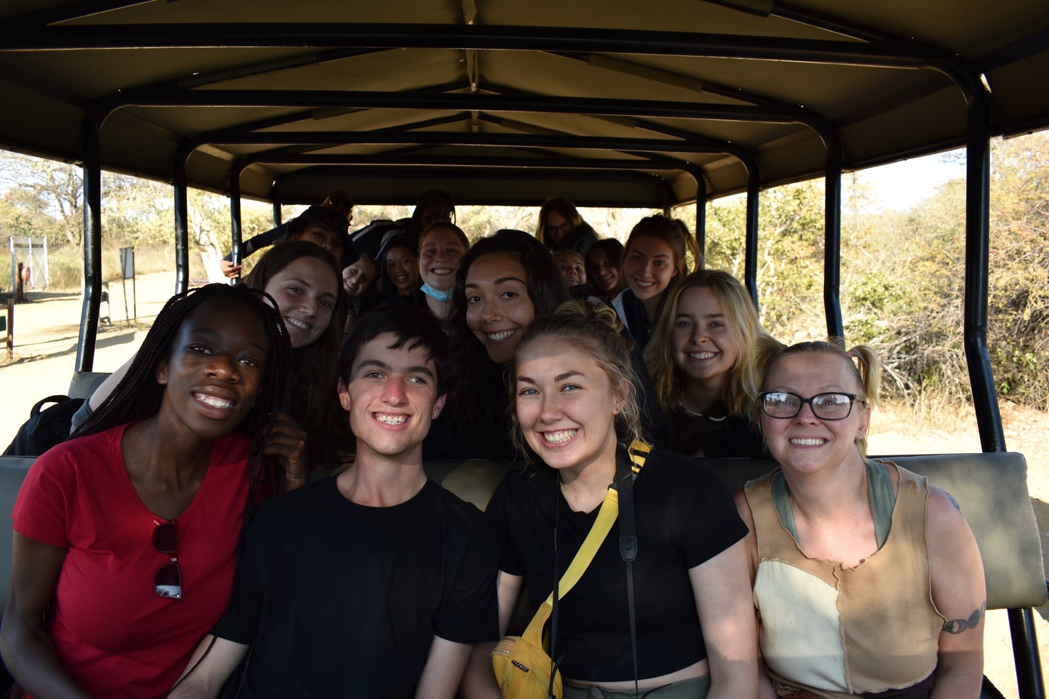 Game drive at Khama Rhino Sanctuary