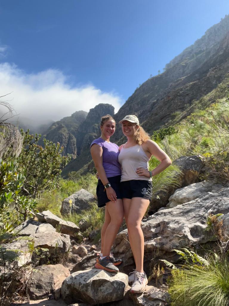 On one of many great hikes in Cape Town