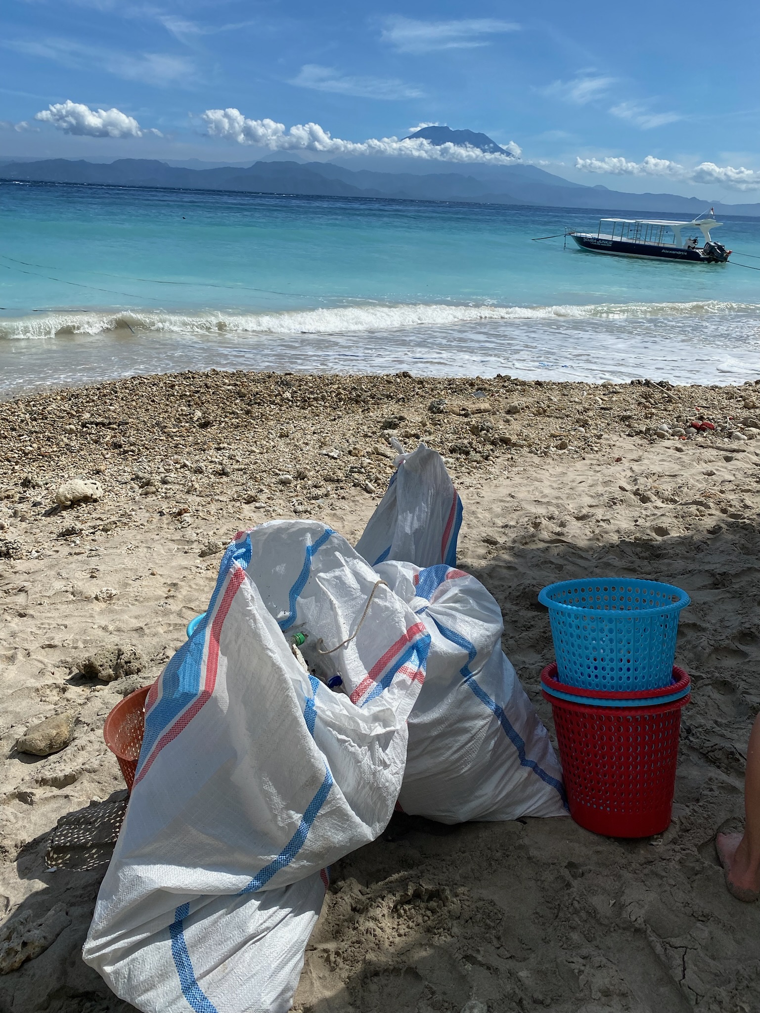 Beach cleaning!