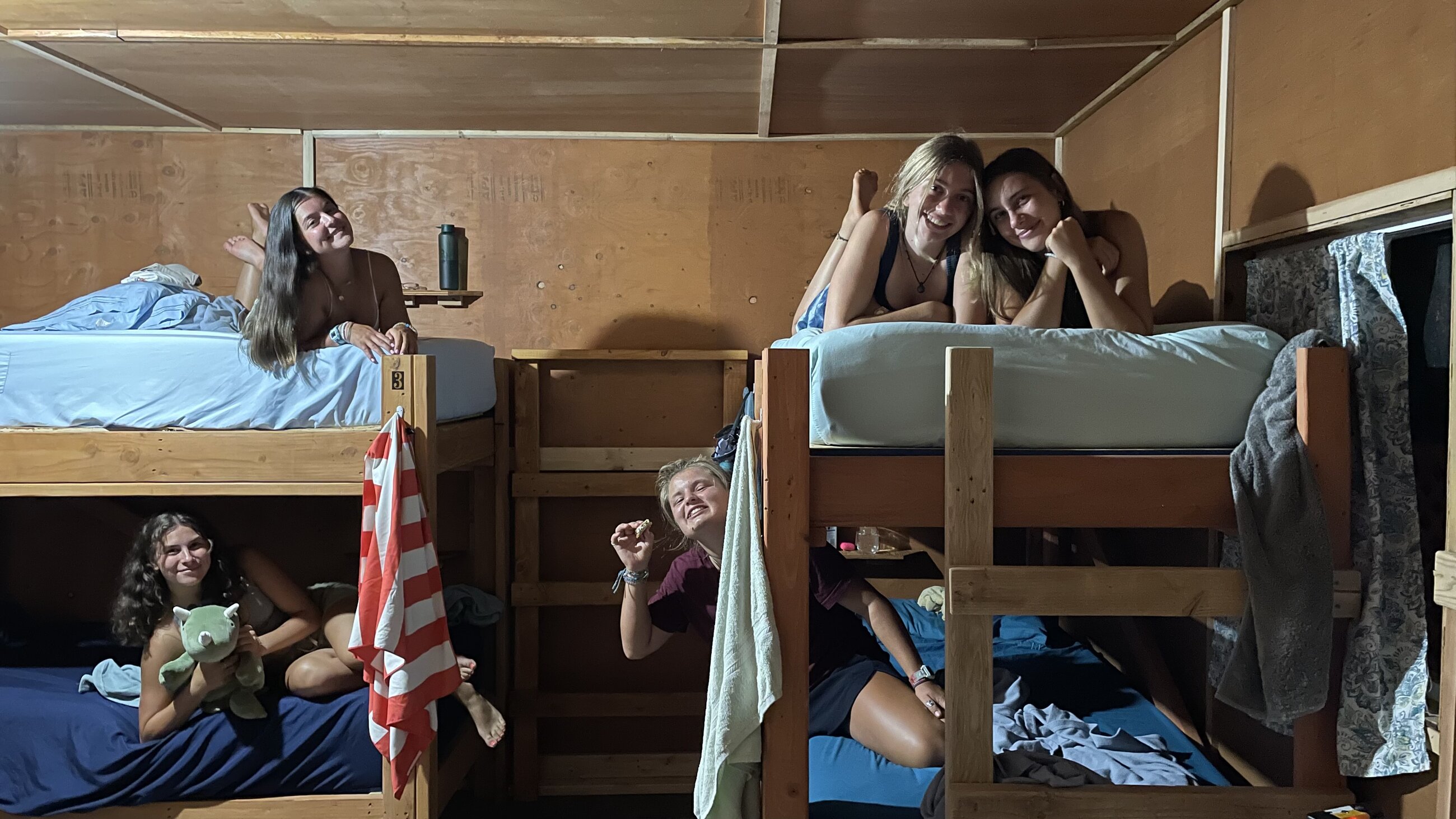 some of my new friends at the hostel