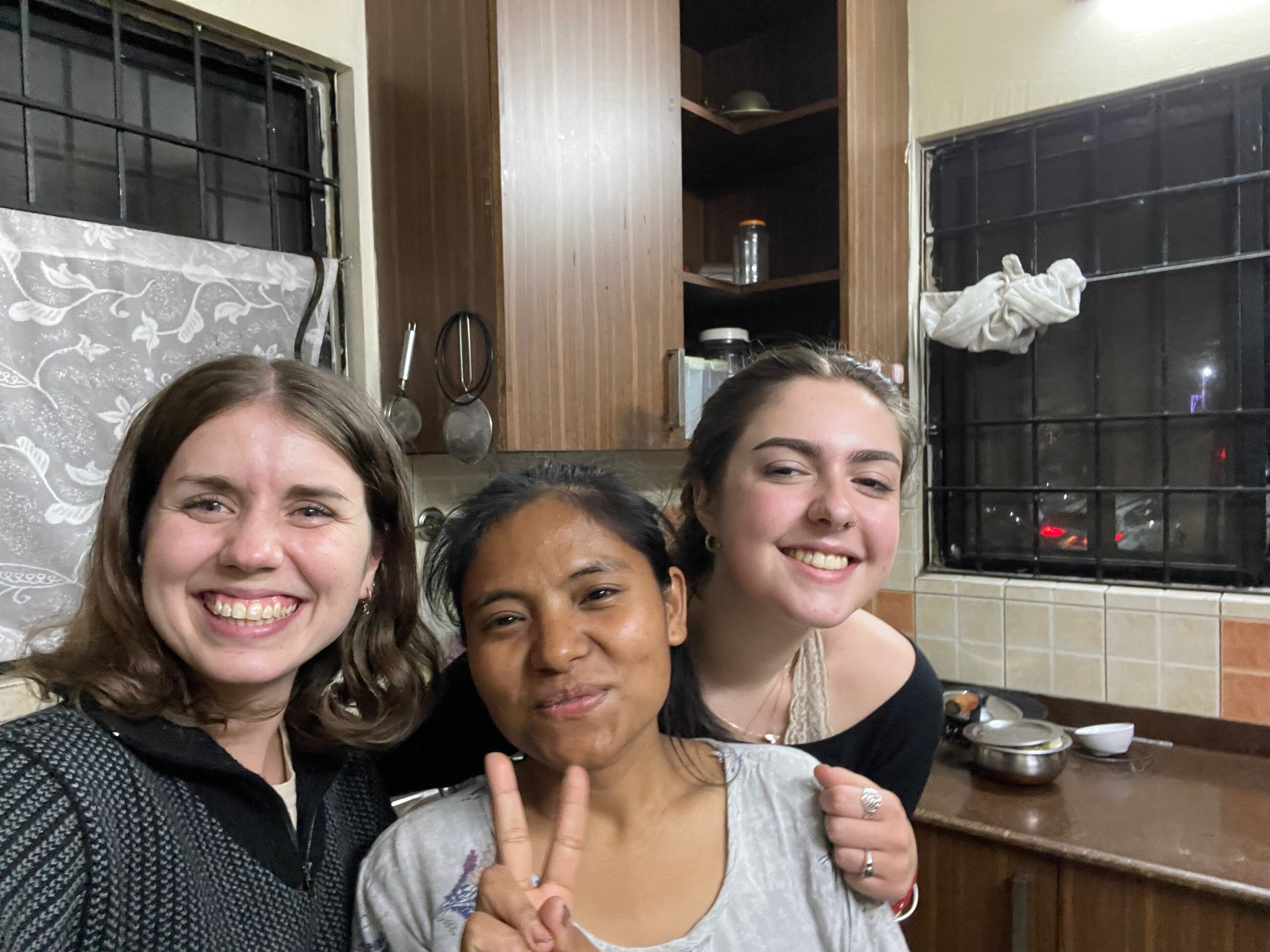 Part of my homestay family