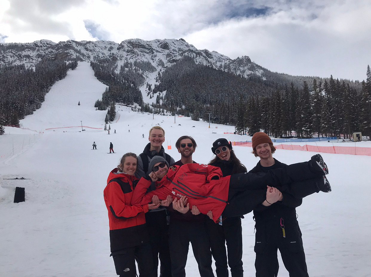 Norquay Snowboard crew