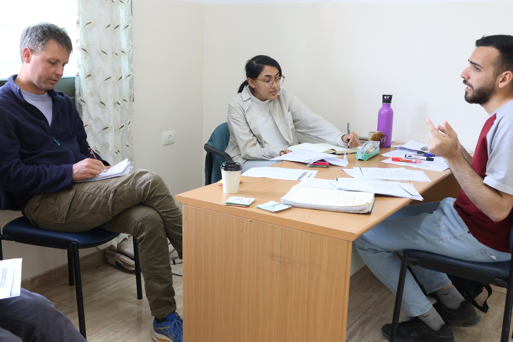 Arabic lesson with Mamon