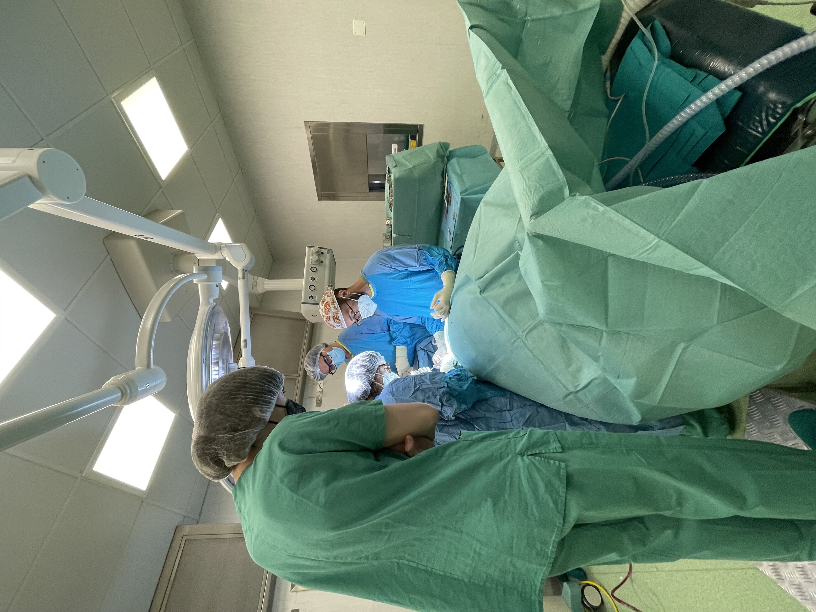 Shadowing a herniated disk repair