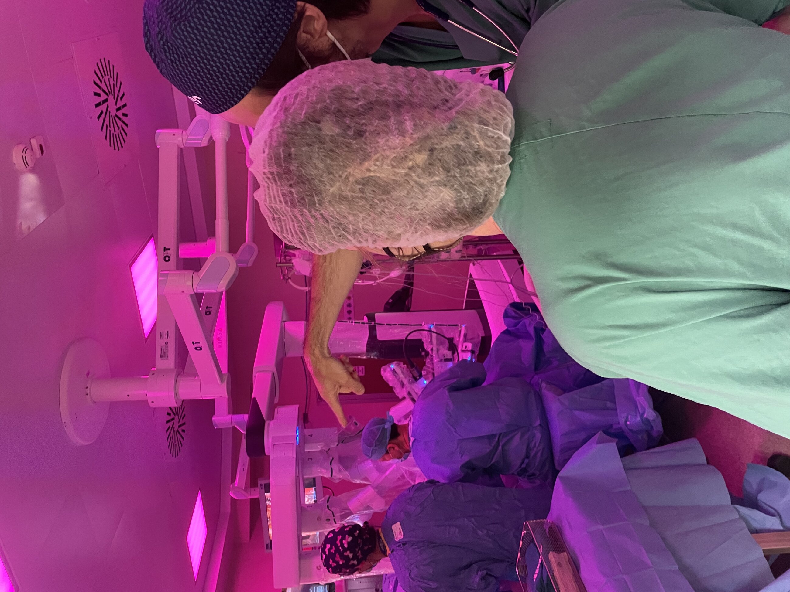 Shadowing a Urological surgery