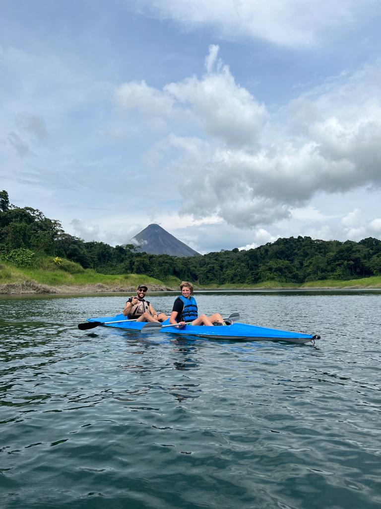 Kayaking training