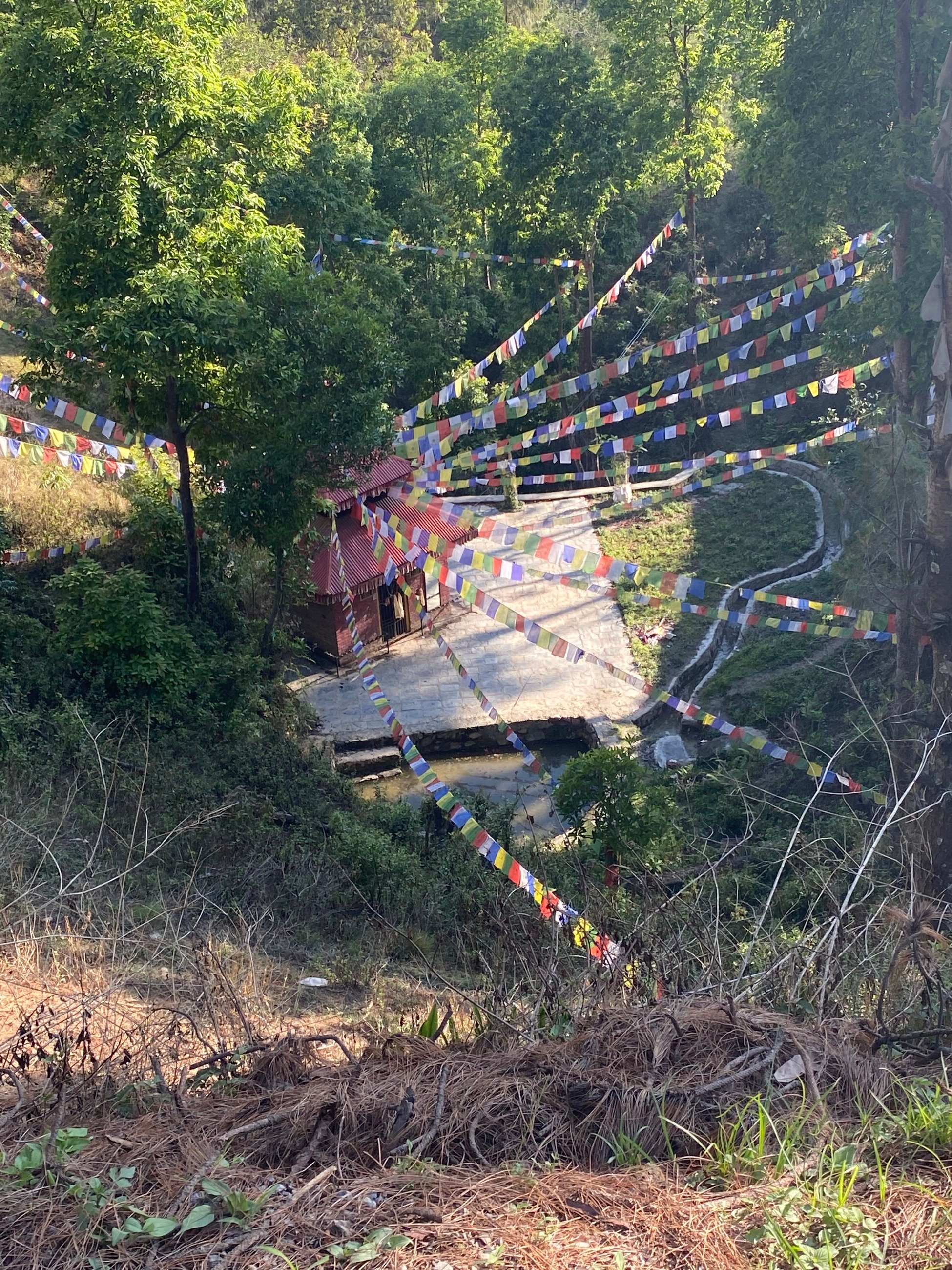 hiking in Nagarkot
