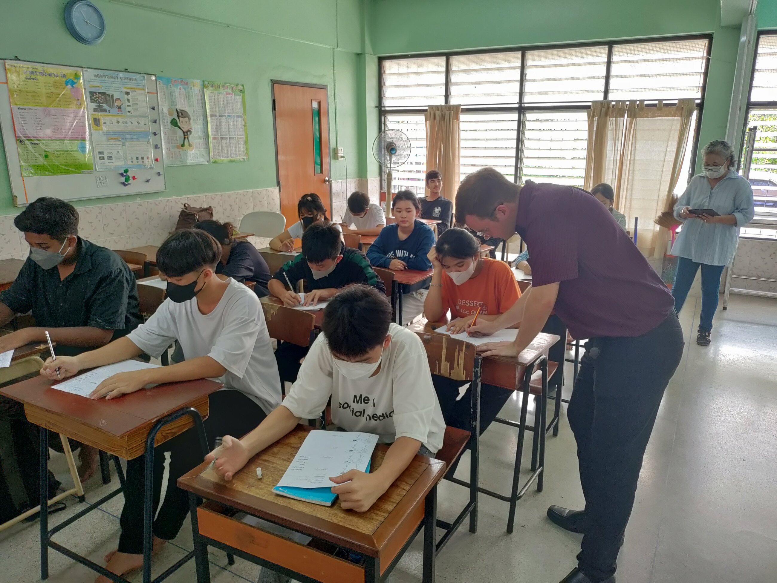 Observed teaching practices are where I developed my teaching skills