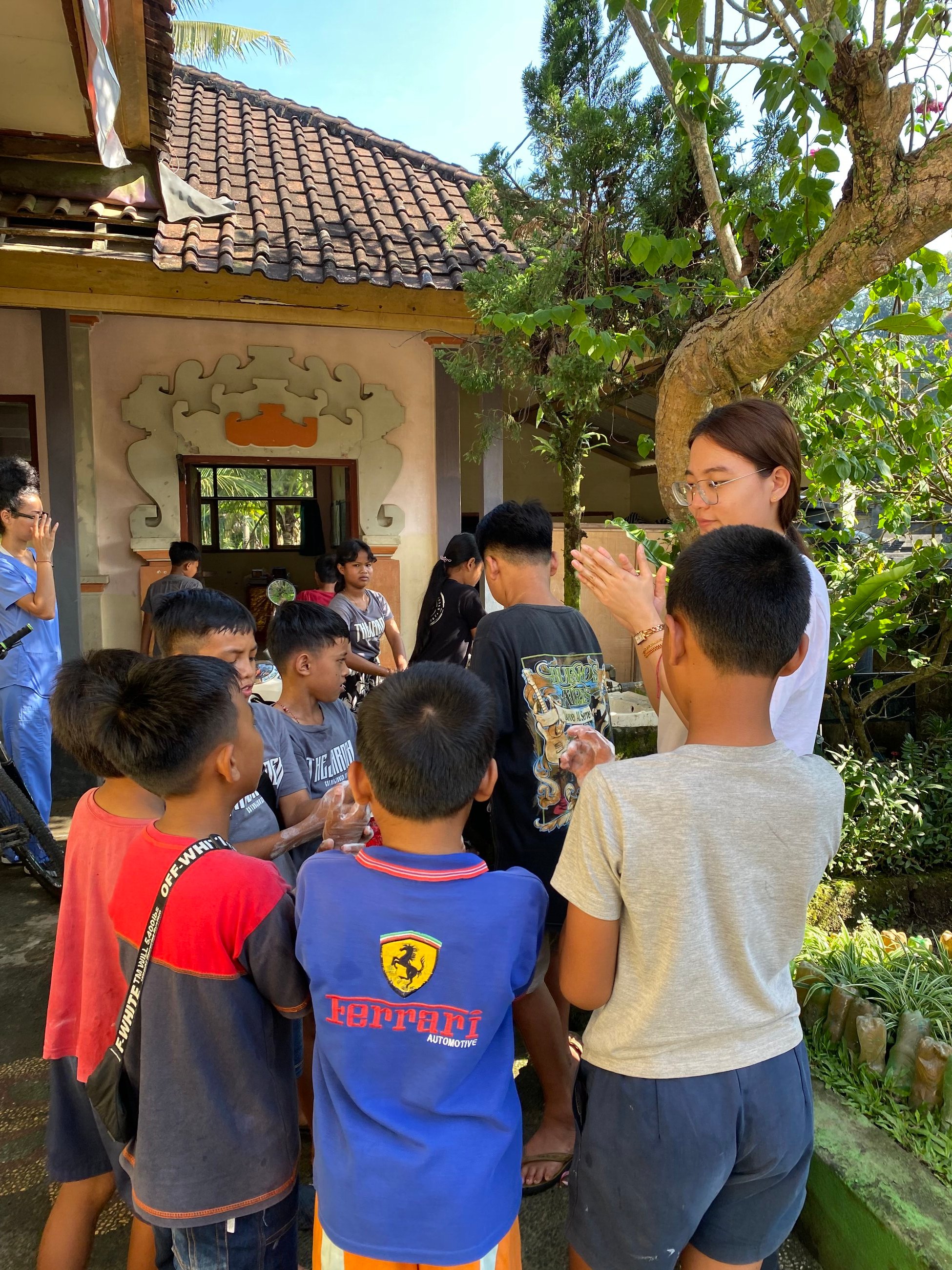 Interactive session on effective hand washing 