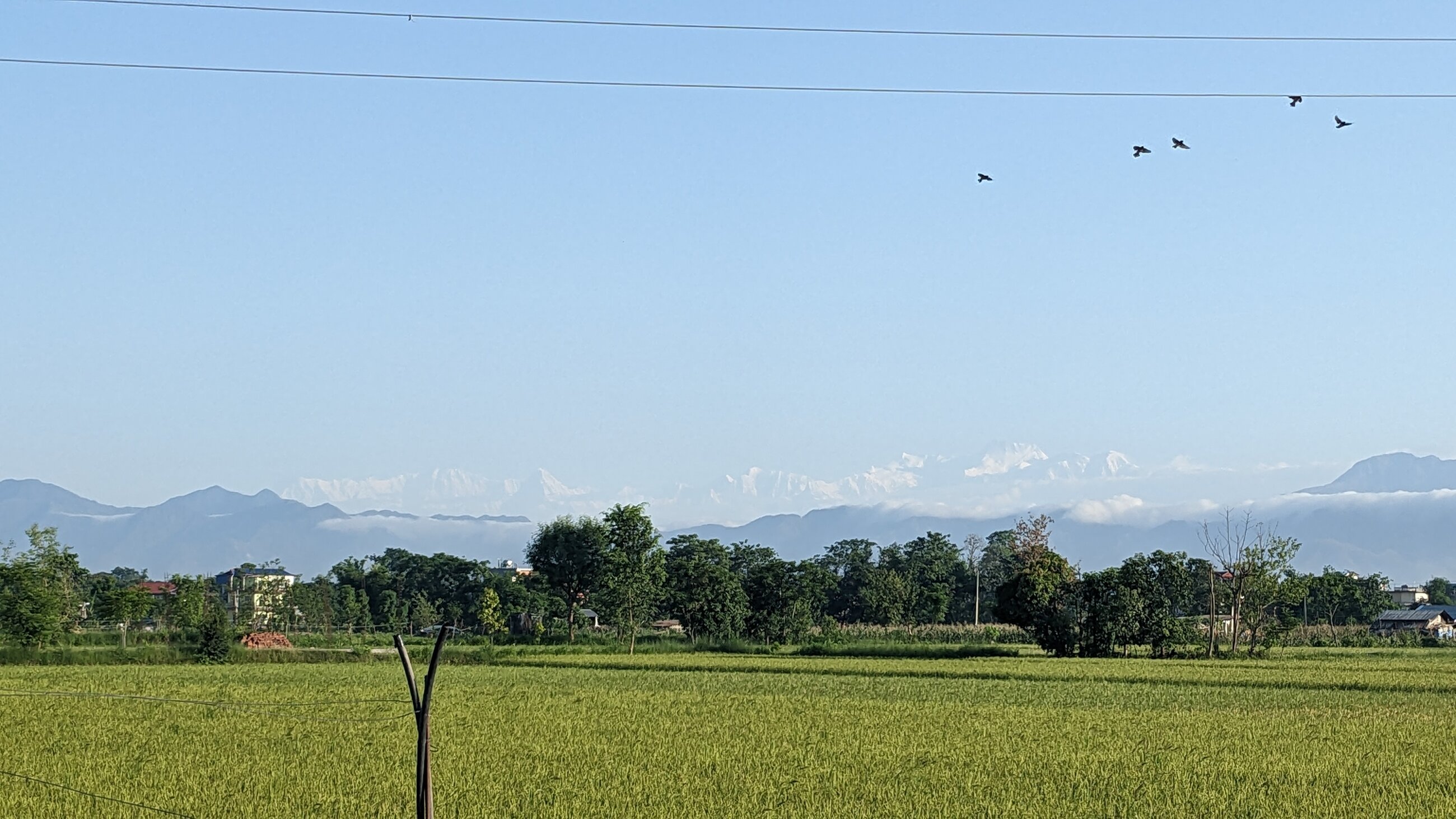 Mountain range - view from my house