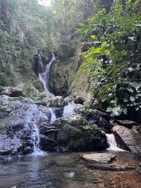 Waterfall at Crystal Cascades