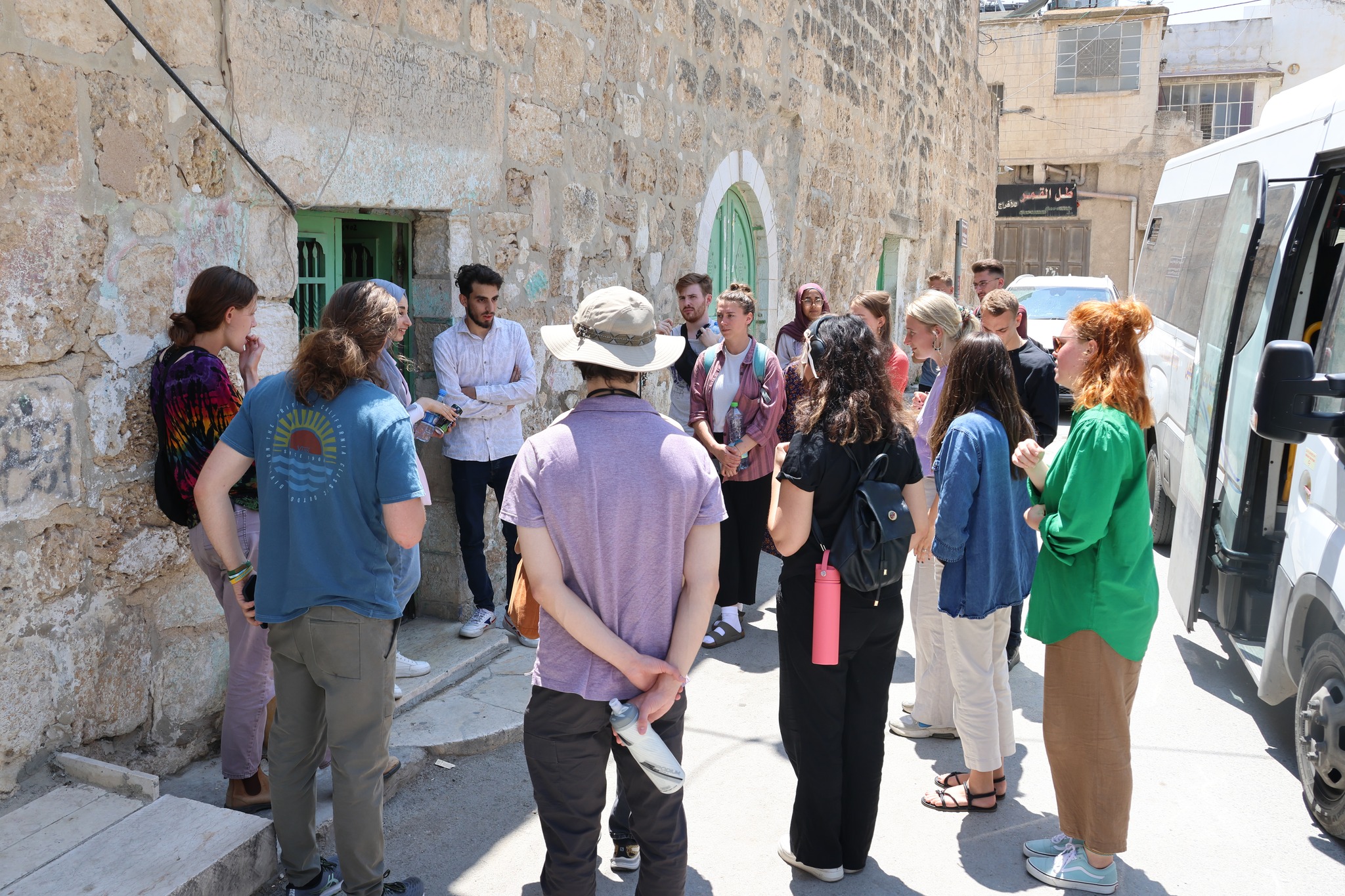 Settlement tour in Hebron