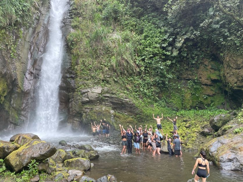 Aquiares Waterfall